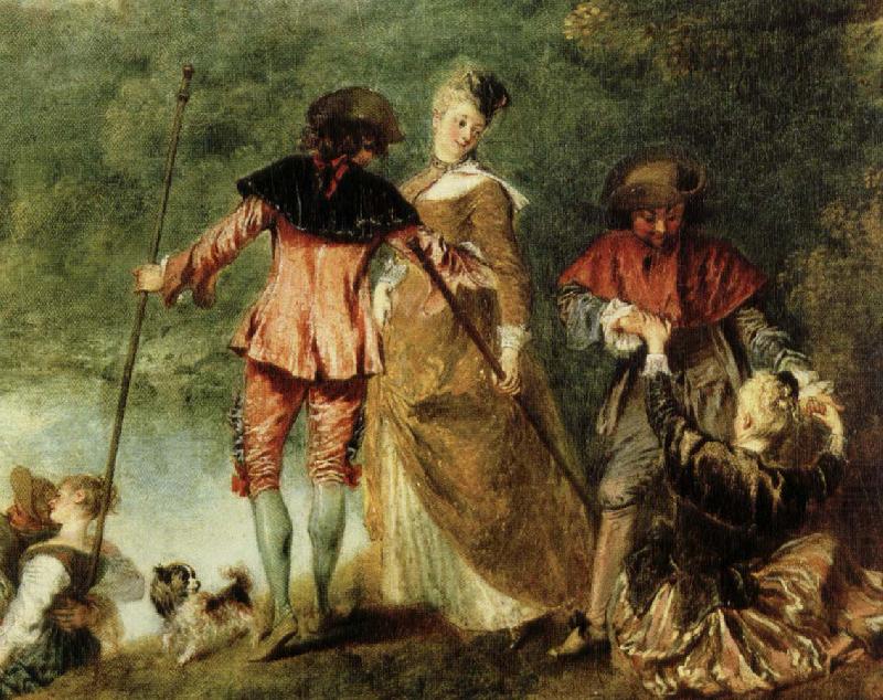 avfarden till kythera, Jean antoine Watteau